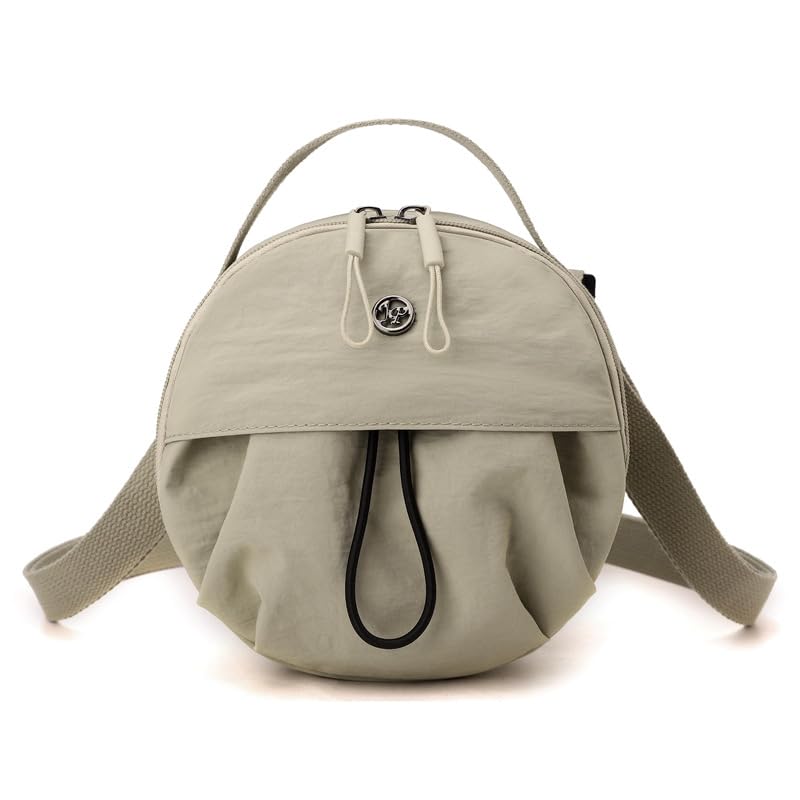 PALAY® Women Stylish Crossbody Bags Nylon Drawstring Bucket Bag Simple Messenger Bag Adjustable Strap PALAY® Women Stylish Crossbody Bags Nylon Drawstring Bucket Bag Simple Messenger Bag Adjustable Strap